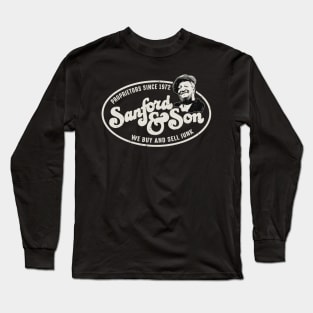 Sanford and Son Worn Logo Long Sleeve T-Shirt
